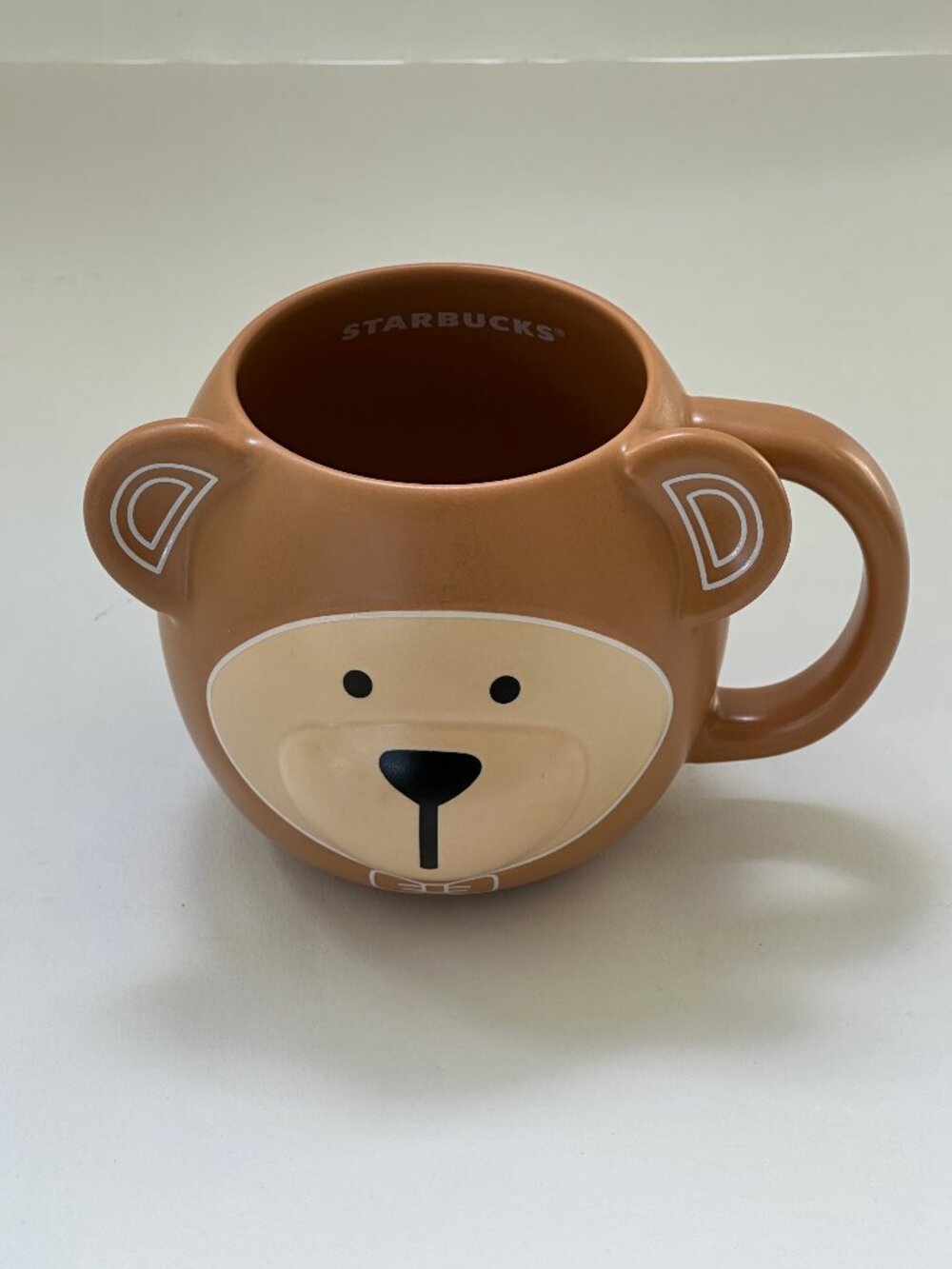 New Starbucks Holiday Bearista Brown Bear Ceramic Mug - 14oz
